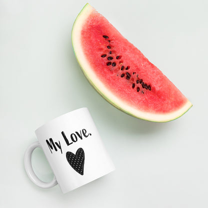 Wife Mug: My Dear Pet Name Coffee Mug for Women | Mother's Day Gift