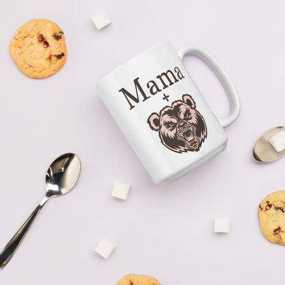 Mom Mug: Mama + Bear Coffee Mug | Cute Mother's Day Gift