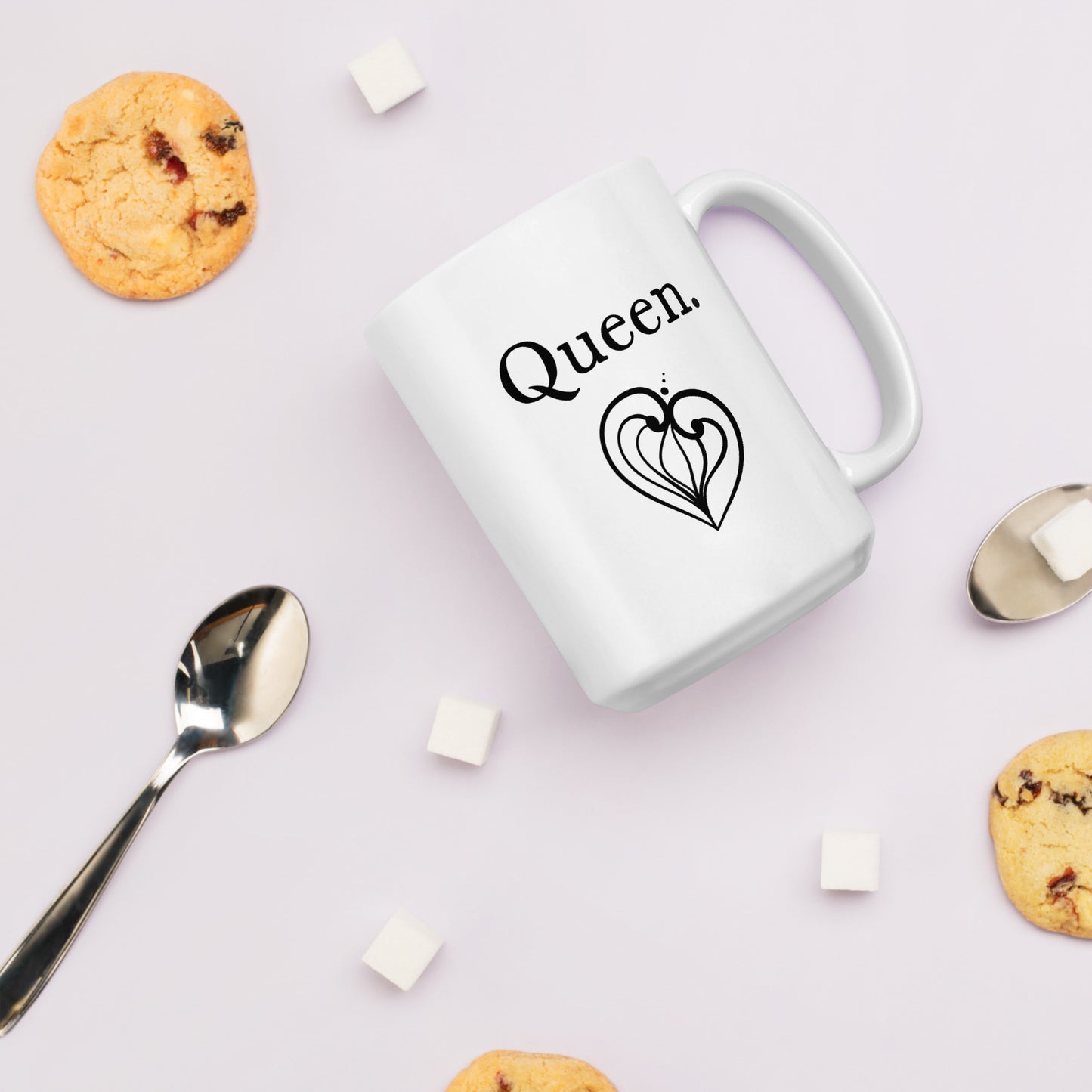 Bonus Mom Mug: Queen Coffee Mug for Stepmothers | Unique Minimalist Mother's Day Gifts