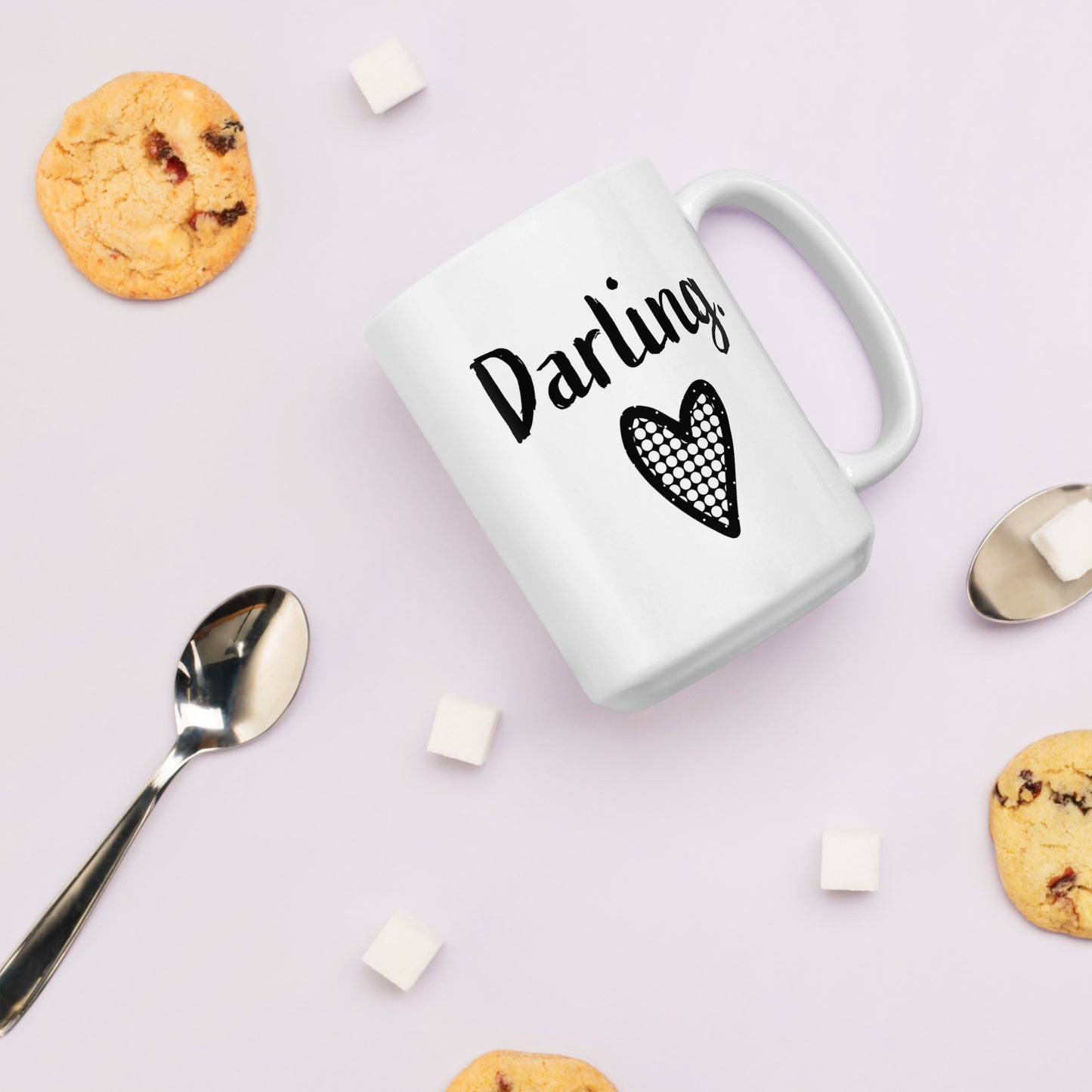 Wife Mug: Darling Valentine's Day Word Coffee Mug for Women | Gift for My Wife