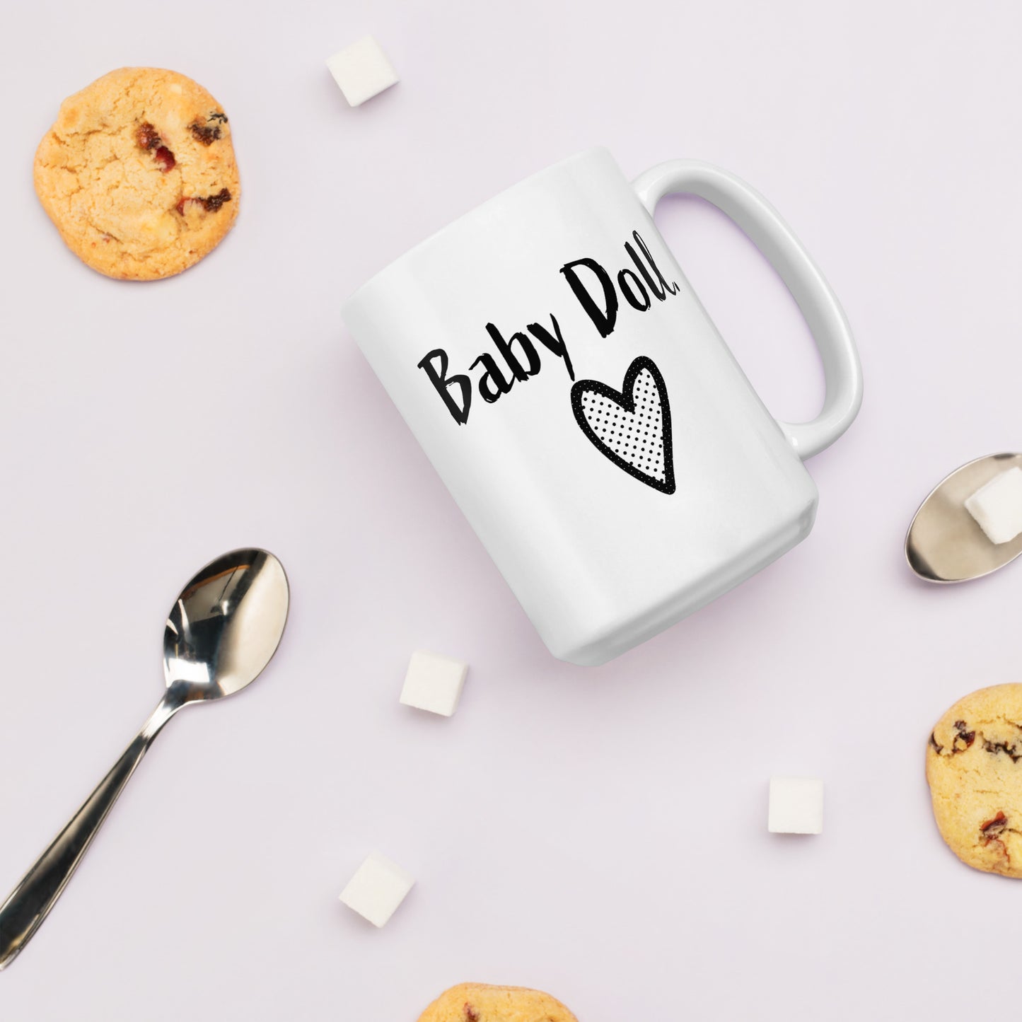 Wife Mug: Baby Doll - Cute Pet Names Coffee Mug Woman | Wife Gift Anniversary