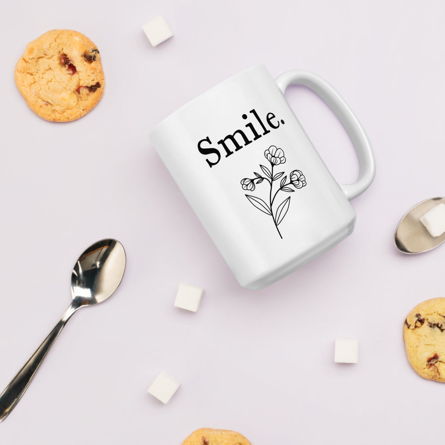 Girlfriend Mug: A Smile Affirmation Coffee Mug for My Girlfriend | Encouragement Gifts