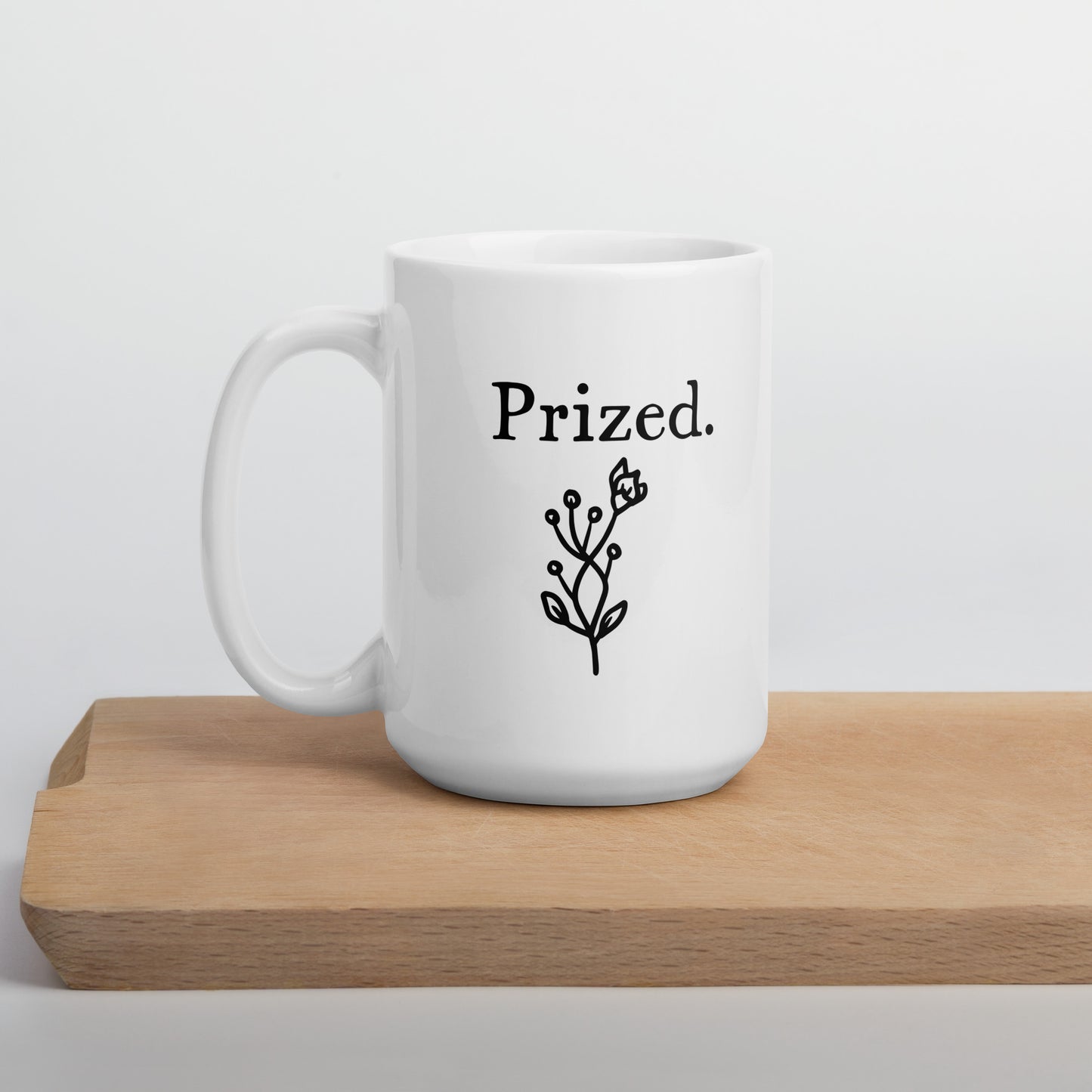 Stepdaughter Mug: Minimalist Word Mug for Women | Prized Affirmation Gift for Daughter