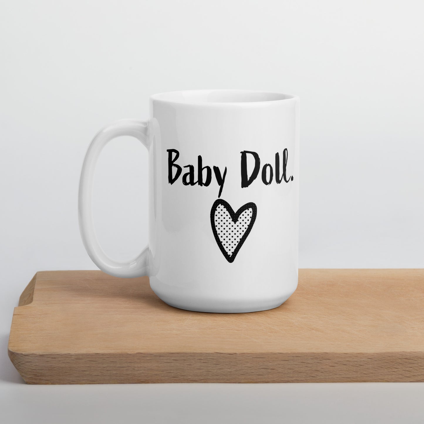 Wife Mug: Baby Doll - Cute Pet Names Coffee Mug Woman | Wife Gift Anniversary