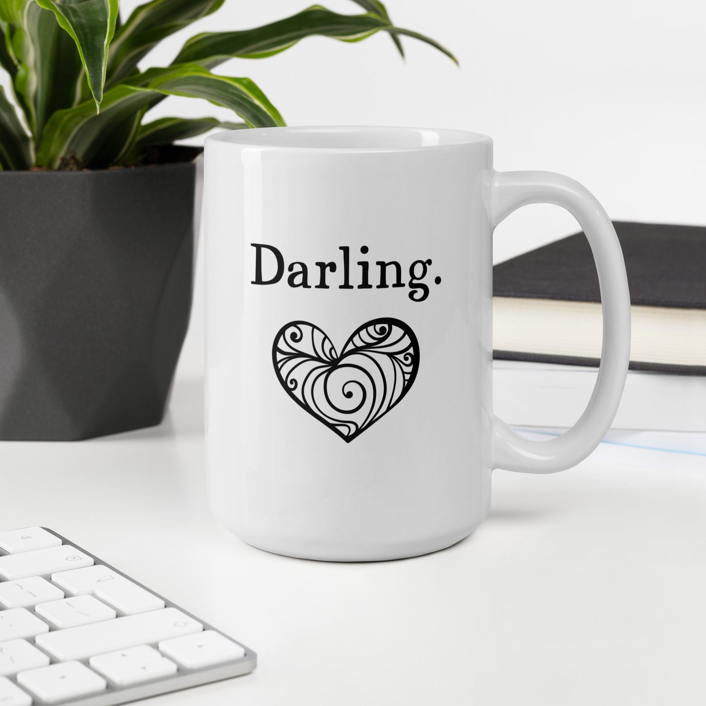 Stepdaughter Mug: Self-Esteem Darling Coffee Mug for My Daughter | Unique Woman Gift