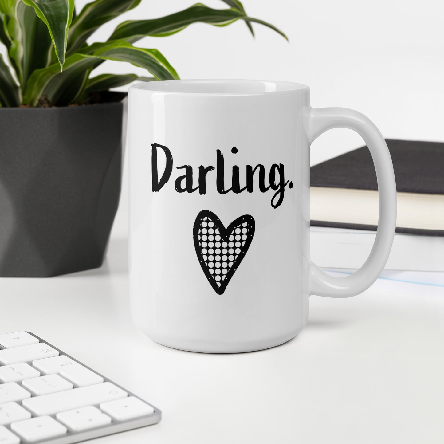 Wife Mug: Darling Valentine's Day Word Coffee Mug for Women | Gift for My Wife