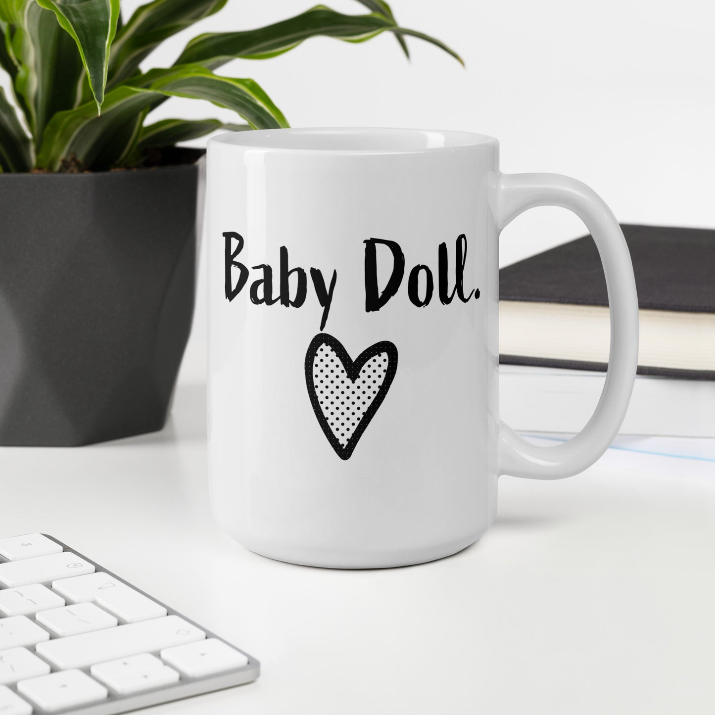 Wife Mug: Baby Doll - Cute Pet Names Coffee Mug Woman | Wife Gift Anniversary