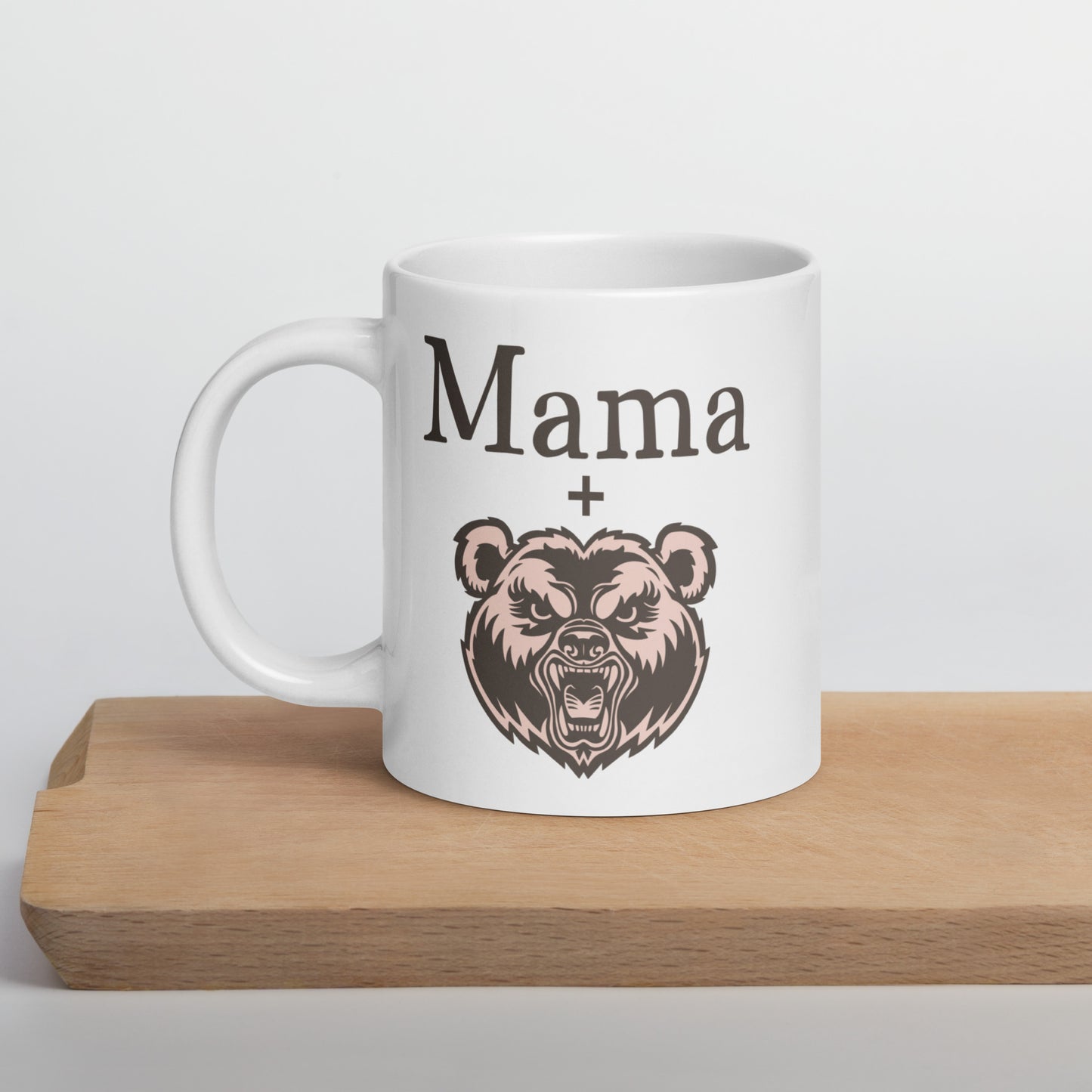 Mom Mug: Mama + Bear Coffee Mug | Cute Mother's Day Gift