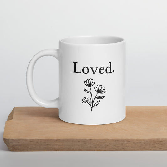 Daughter Mug: Minimalist Love Word Mug for My Daughter | Birthday Daughter Mug