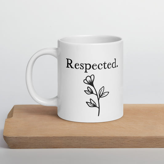 Daughter Mug: Respected Word Mug for Women | Business Graduate Girl Boss Mug | Daughter Gift