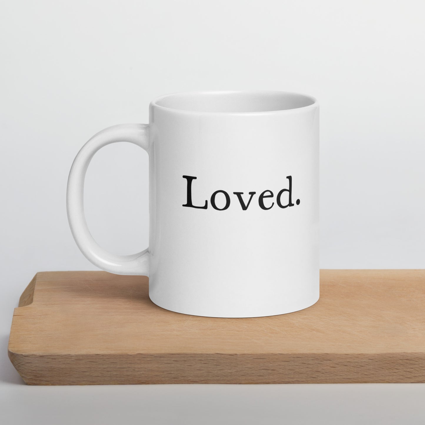 Stepdaughter Mug: Loved Word Affirmation Mug for Women | Touching Stepdaughter Gift