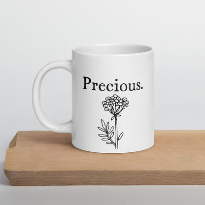 Stepdaughter Mug: Precious Word Affirmation Coffee Mug for Women | Minimalist Daughter Gift