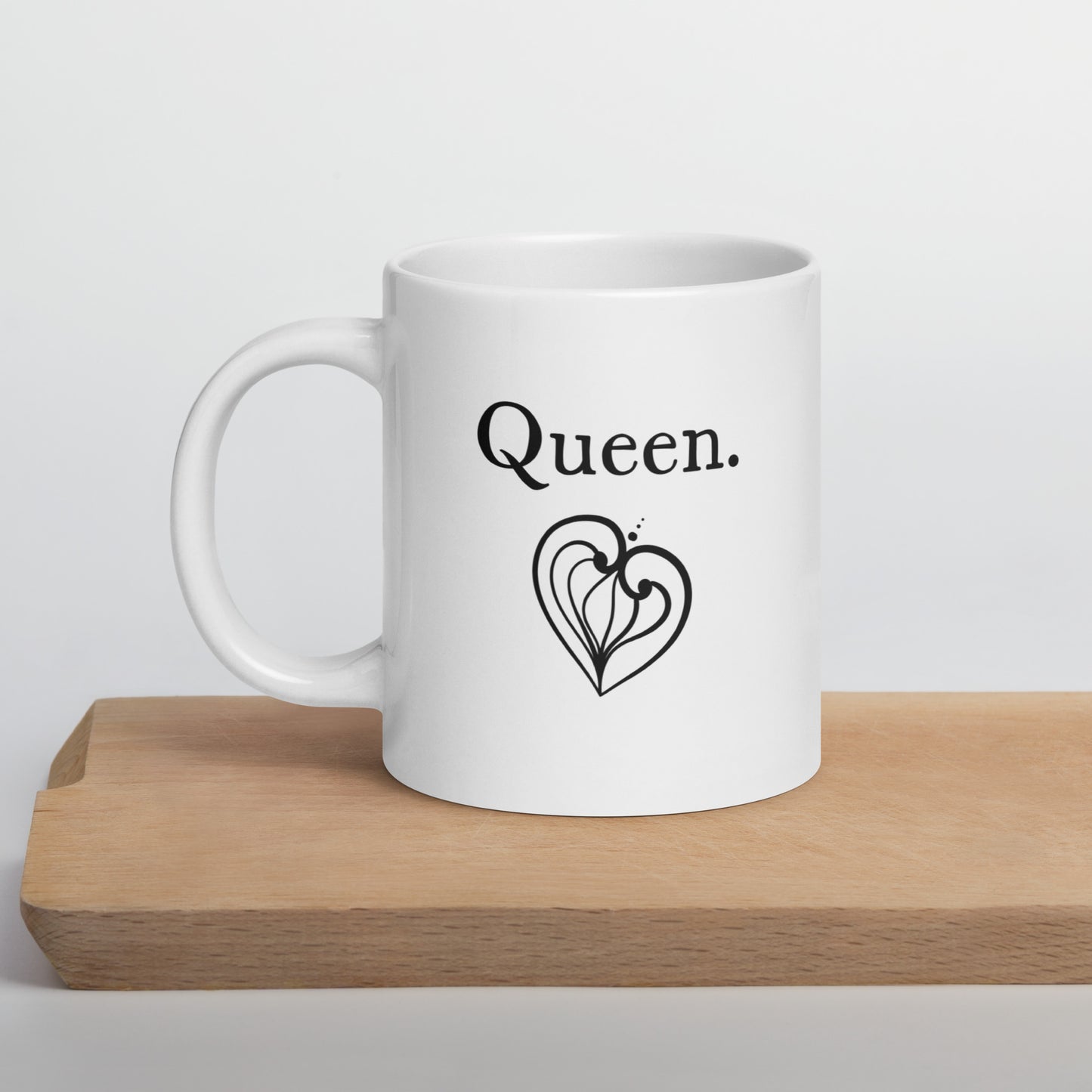 Bonus Mom Mug: Queen Coffee Mug for Stepmothers | Unique Minimalist Mother's Day Gifts