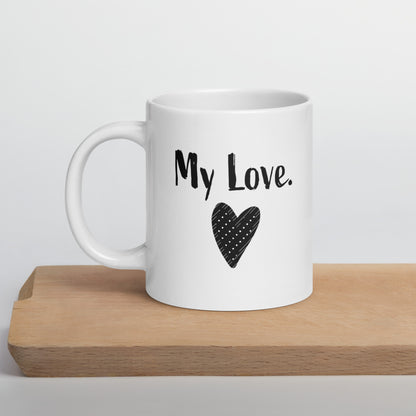 Wife Mug: My Dear Pet Name Coffee Mug for Women | Mother's Day Gift