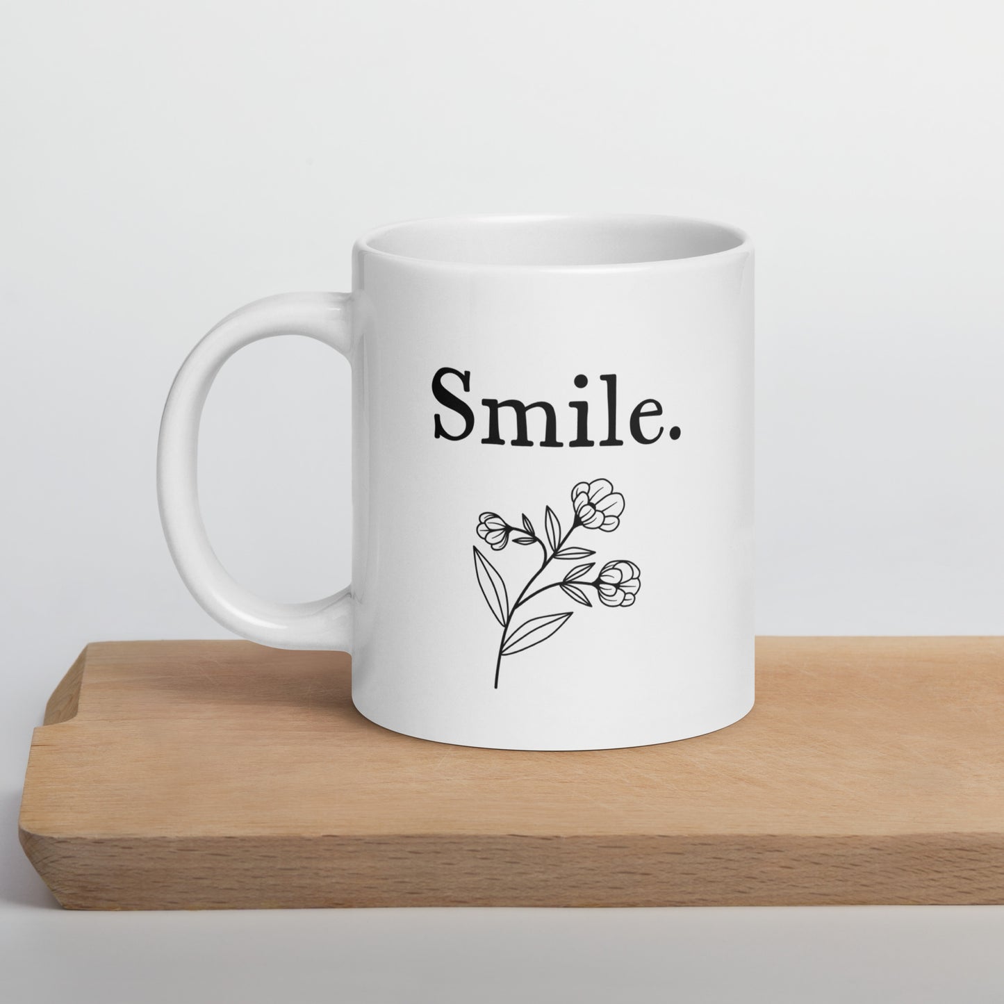 Girlfriend Mug: A Smile Affirmation Coffee Mug for My Girlfriend | Encouragement Gifts