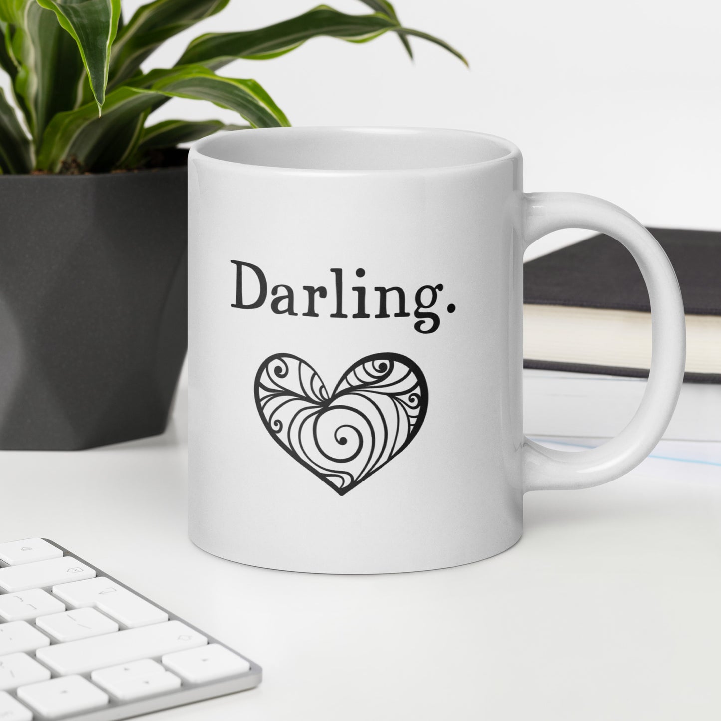 Stepdaughter Mug: Self-Esteem Darling Coffee Mug for My Daughter | Unique Woman Gift