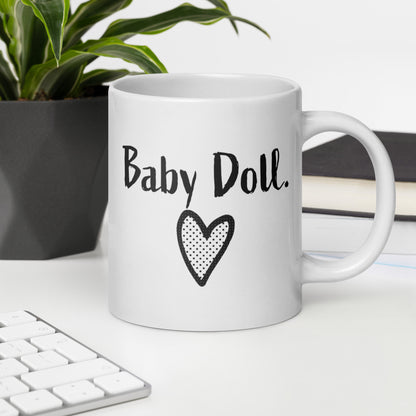 Wife Mug: Baby Doll - Cute Pet Names Coffee Mug Woman | Wife Gift Anniversary